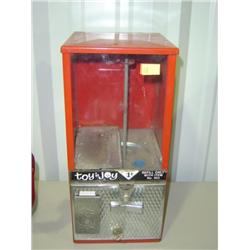 GUMBALL MACHINE; TOY n JOY ONE CENT WITH KEY