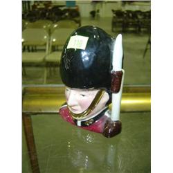 STAFFORDSHIRE CHARACTER JUG; GRENADIER GUARDSMAN