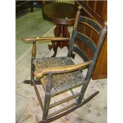 ROCKER; PARTIAL PAINTED