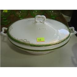 COVERED CASSEROLE DISH; AUSTRIA MADE
