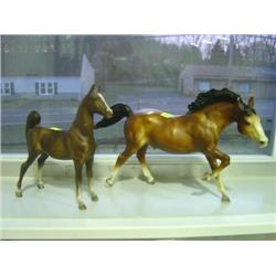 LOT OF 2 BREYER HORSES