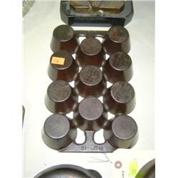 ERIE CAST IRON MUFFIN TIN