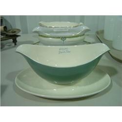 ROYAL DALTON GRAVY BOAT ATTACHED TO UNDER TRAY