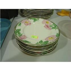 LOT OF 7 NEW FRANCISCAN 8 INCH PLATES