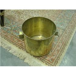 BRASS POT; NEWER