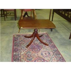 WALNUT COFFEE TABLE PIECE TOP 28"X17" X 17H