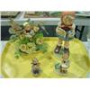 Image 1 : LOT OF 4 PIECES; HUMMEL STYLE FIGURINES