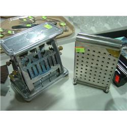 LOT OF 2 TOASTERS; 1-HAS NO CORD
