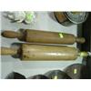 Image 1 : LOT OF 2 WOODEN ROLLING PINS