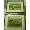 Image 1 : LOT OF 2 GRAND MILITARY STEEPLE CHASE PRINTS