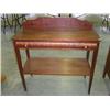 Image 1 : MAHOGANY SERVER TABLE