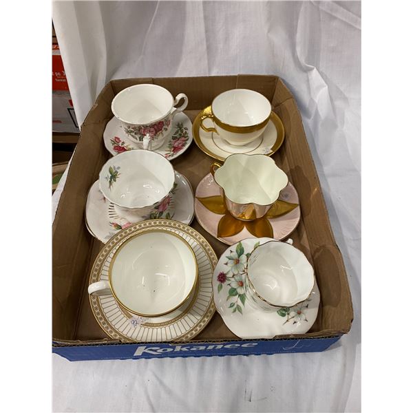 Tea cups and saucers