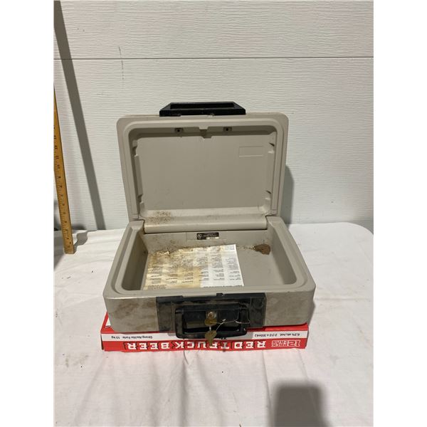 Sentry safe with keys