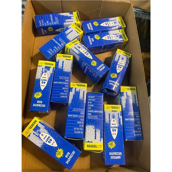 40 watt decorative bulbs