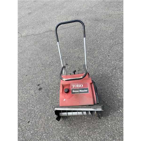 Toro snow master