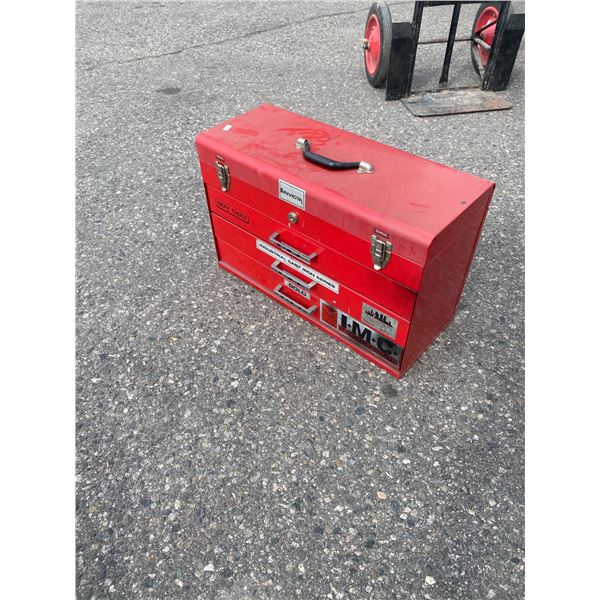 Gray toolbox key in till