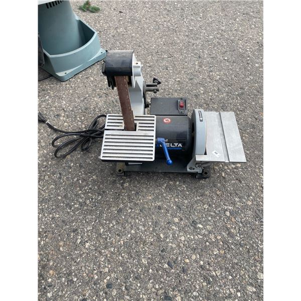 Delta sander grinder