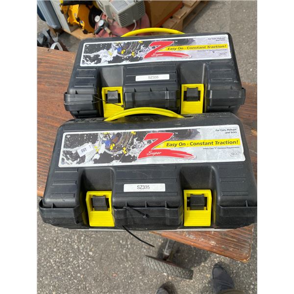 Easy on traction chains