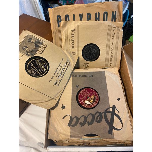 Lot of vintage records