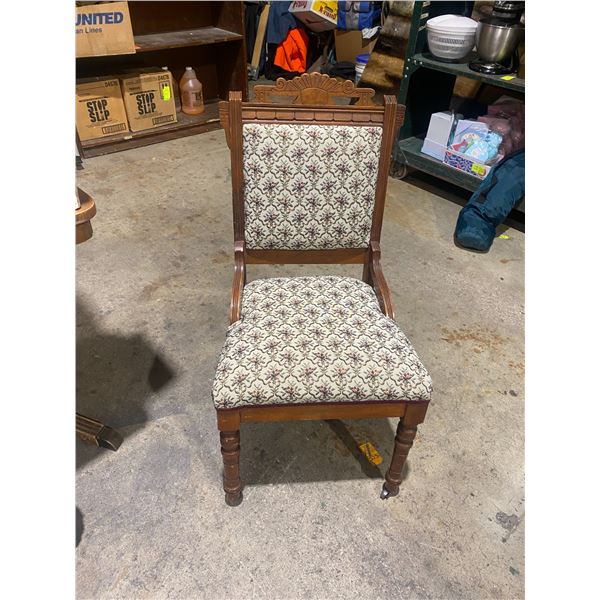 Eastlake parlor chair