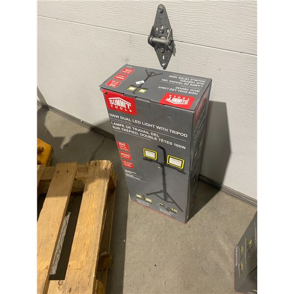 New 100W dual LED light with tripod