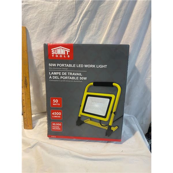 New 50W portable LED work light
