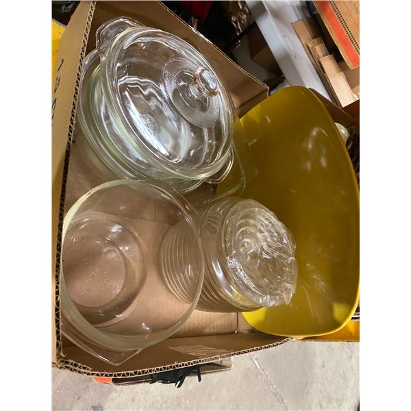 Melmac plater and other baking dishes