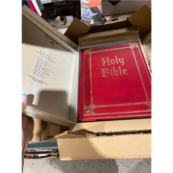 New Holy Bible in case
