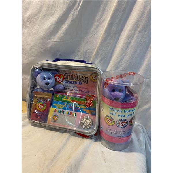 TY beanie babies collection items