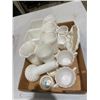 Image 1 : Milk glass etc