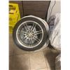 Image 1 : 5 low rider tires 215/45ZR17 91W with locking bolts