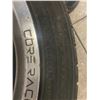 Image 4 : 5 low rider tires 215/45ZR17 91W with locking bolts