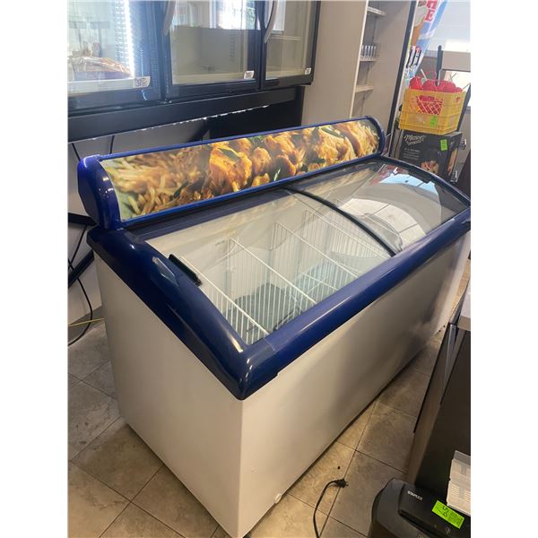 Freezer  with sliding doors  65.5" long