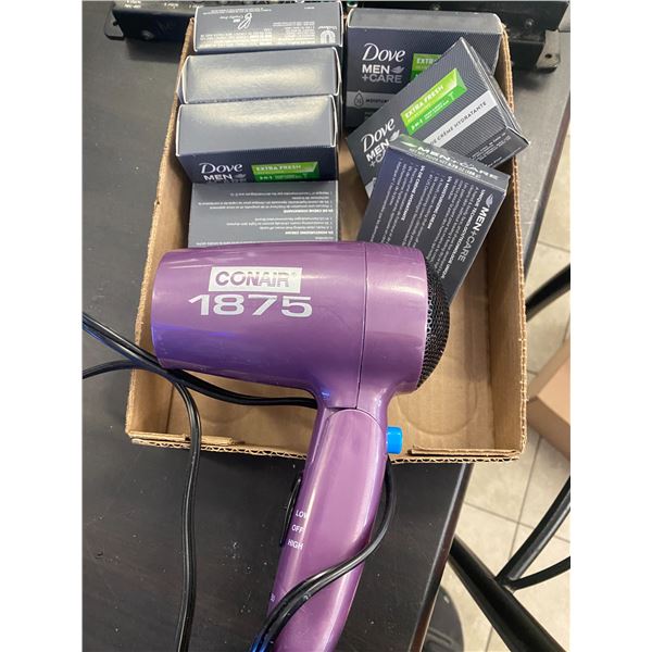 Dove soap abs hair dryer