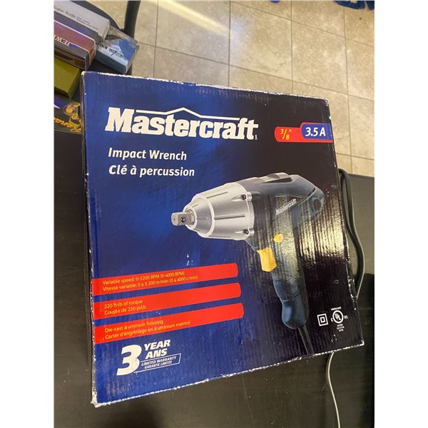 Mastercraft impact wrench new
