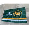 Image 1 : Molson Canadian Edmonton Eskimo flag