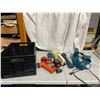 Image 1 : Assorted tools and batteries etc