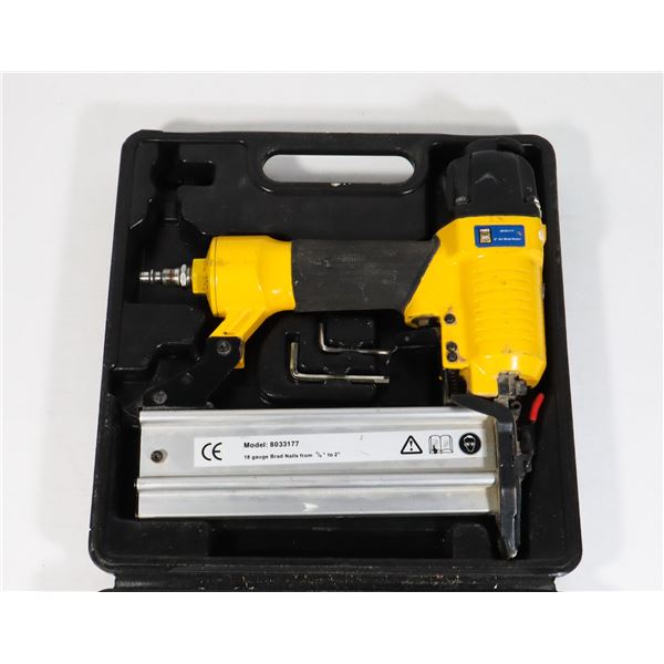 POWER FIST 2" AIR BRAD NAILER IN CASE