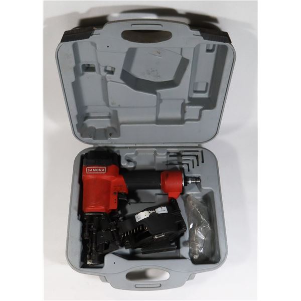 SAMONA AIR COIL NAILER IN CASE