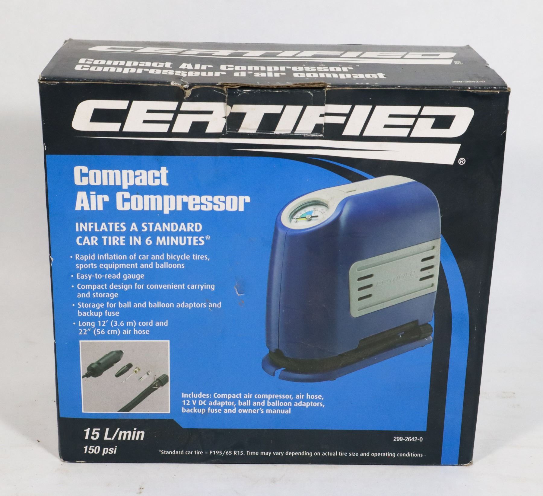 CERTIFIED COMPACT AIR COMPRESSOR