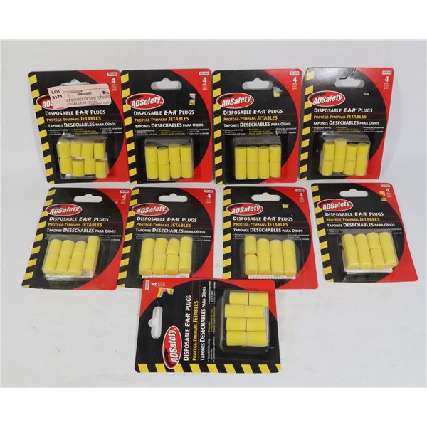 LARGE BUNDLE OF NEW OA SAFETY DISPOSABLE EAR PLUGS