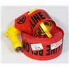 Image 1 : NEW ROLL OF CAUTION GAS LINE MARKER SOLD WITH