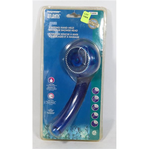 TAYMOR ATLANTIS 5 SETTING HAND HELD MASSAGE SHOWER