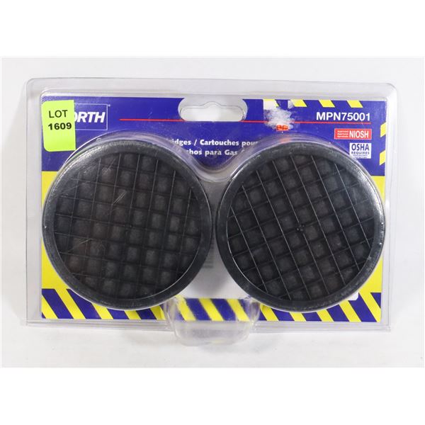 NORTH ORGANIC VAPOR CARTRIDGES MODEL MPN75001