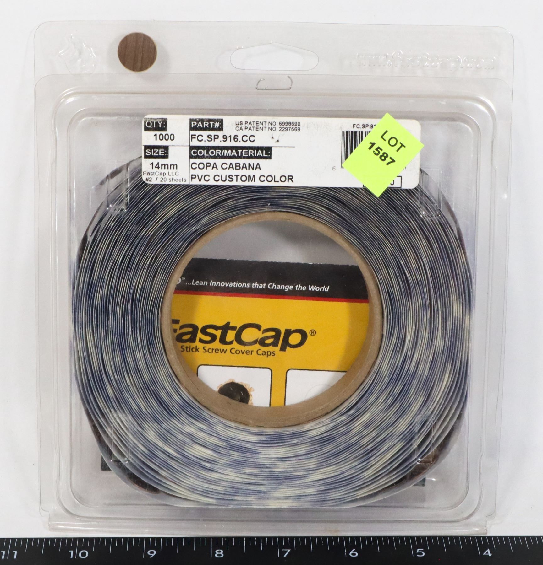 FAST CAP SCREW COVER CAPS (PEEL AND STICK) KIT