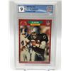 Image 1 : 1989 PRO SET NO.185 BO JACKSON ROOKIE CARD GCG GRADED 9