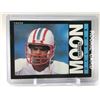 Image 1 : 1985 TOPPS NFL WARREN MOON ROOKIE CARD
