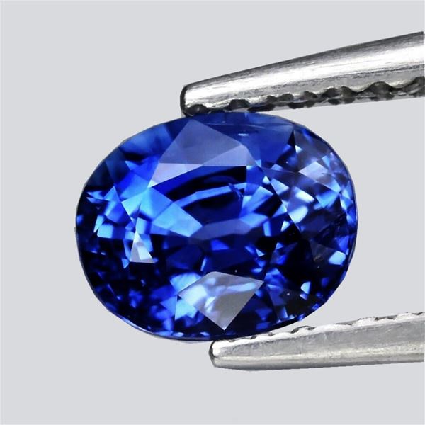 Natural Intense  Blue Sapphire {VS}