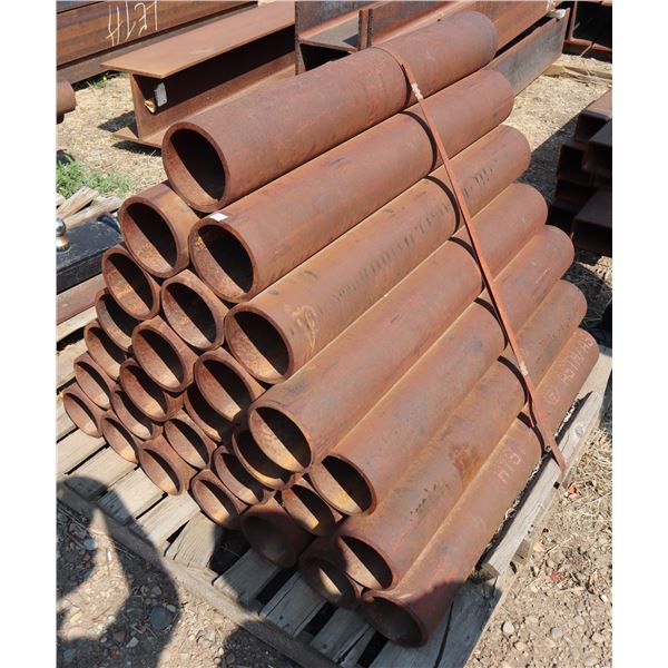PALLET OF STEEL PIPE