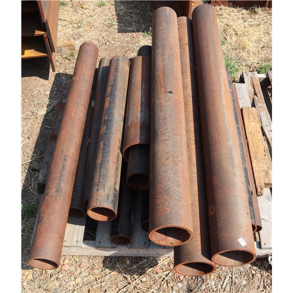 PALLET OF ASSORTED STEEL PIPE